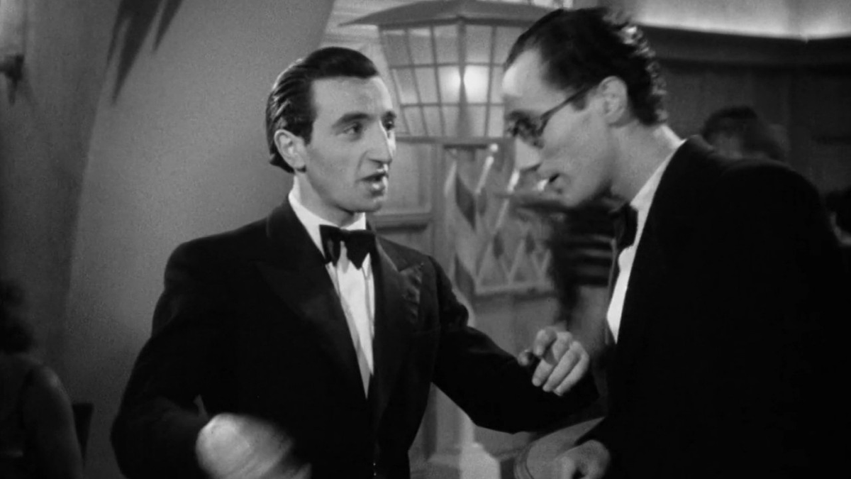 Шарль Азнавур и Пьер Рош. 1946 г.