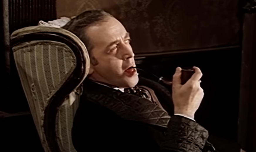 Сказать, что многосерийный фильм "Приключения Шерлока Холмса и доктора Ватсона" является культовой экранизацией произведений Артура Конана Дойля - это ничего не сказать.-16