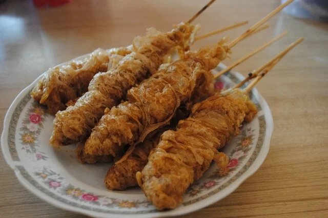    Сколько жарить куриный шашлык на сковороде?