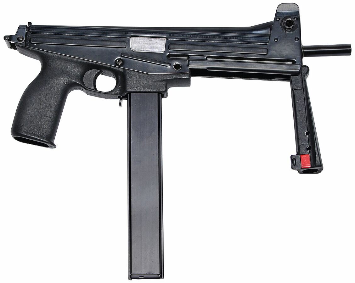 Пистолет-пулемет JaTiMatic. Вид справа.