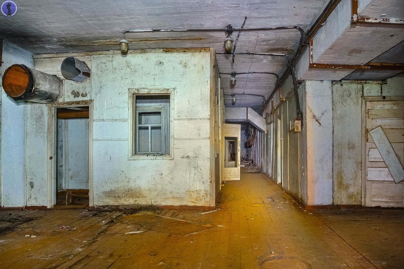 Заброшенный запасной пункт управления целым городом под землёй