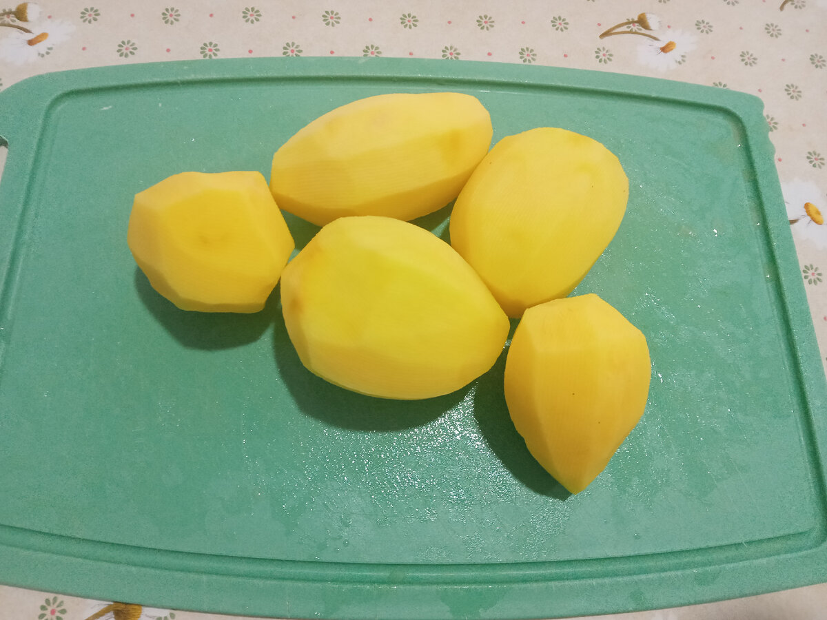 Подготовим картофель
