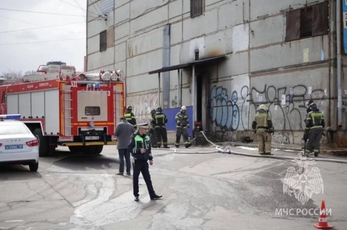    Из-за пожара произошло отключение света в Октябрьском районе Иркутска