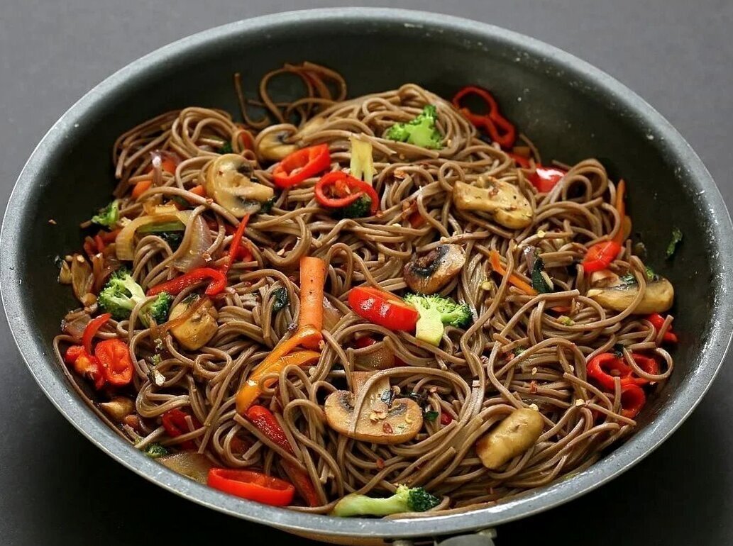 лапша из гречневой муки