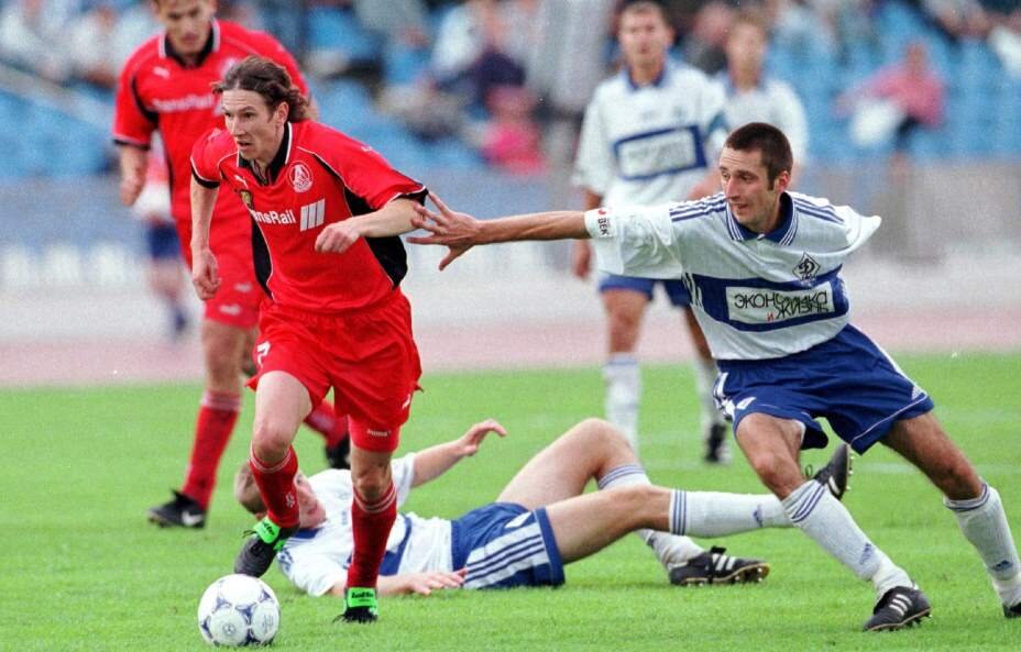    Алексей Смертин в «Локомотиве» стал лучшим игроком России-1990 и уехал во французский «Бордо». Фото: ТАСС