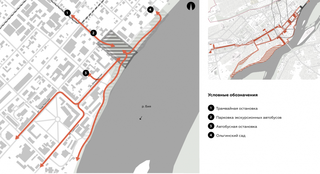     Проект набережной и сквера Фомченко в Бийске..архитектурное бюро "Доминанта"