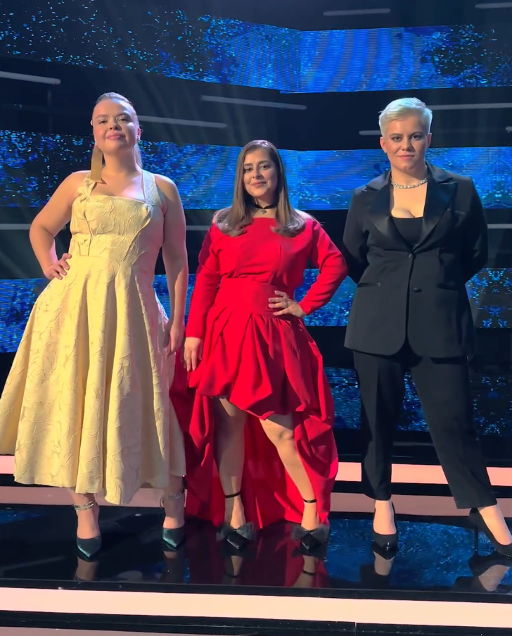 Слева направо: Анастасия Белозерова, Лилит Хачатрян, Амина Усманилаева  фото: https://www.нельзяграм.com/big_girls_tv