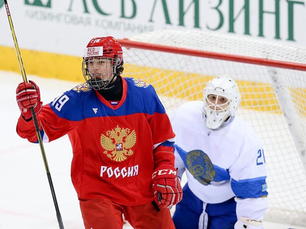 © официальный сайт IIHF Молодежная сборная России по хоккею . Архивное фото
