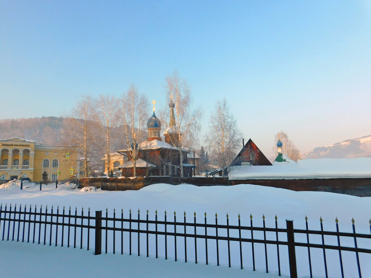 Горно-Алтайск, февр.2020 г. Фото автора.