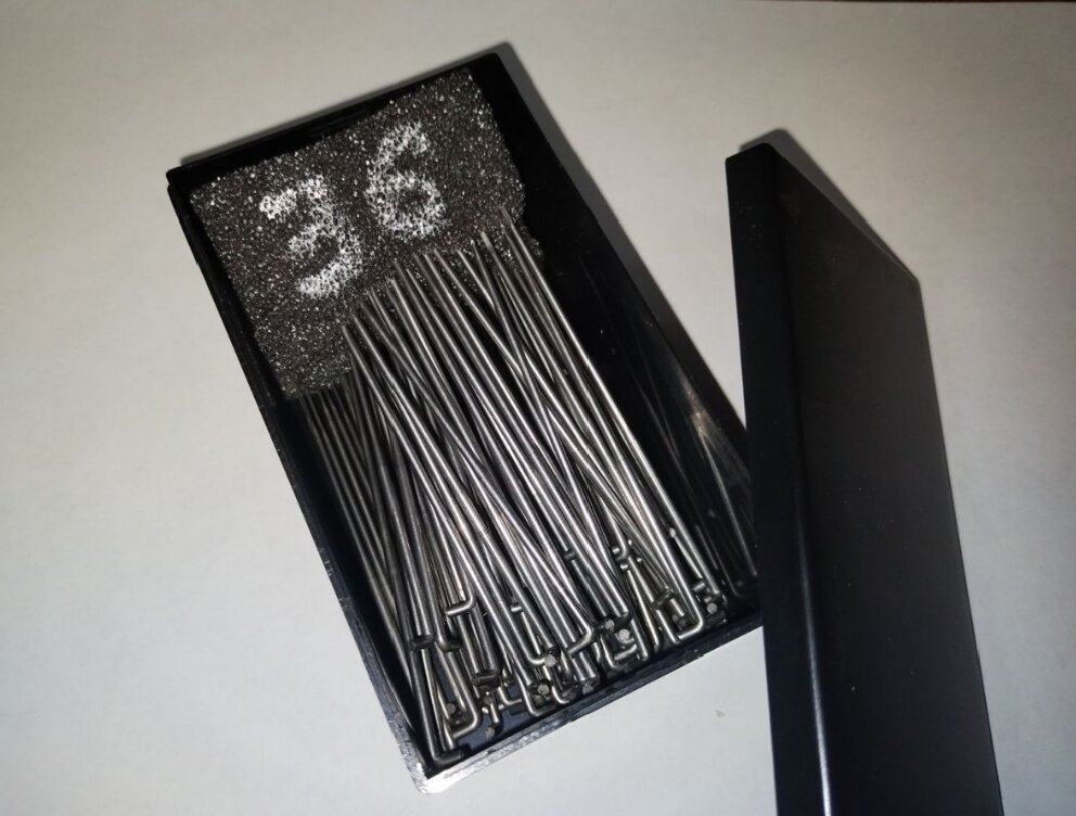 Самые популярные иглы 36,38,40.