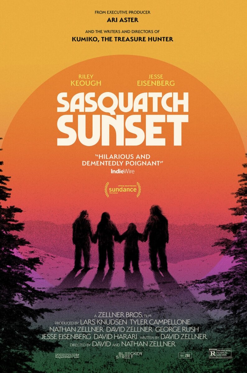 Лохматые предки / Sasquatch Sunset (2024) | Рейтинг непотребщины в кино |  Дзен