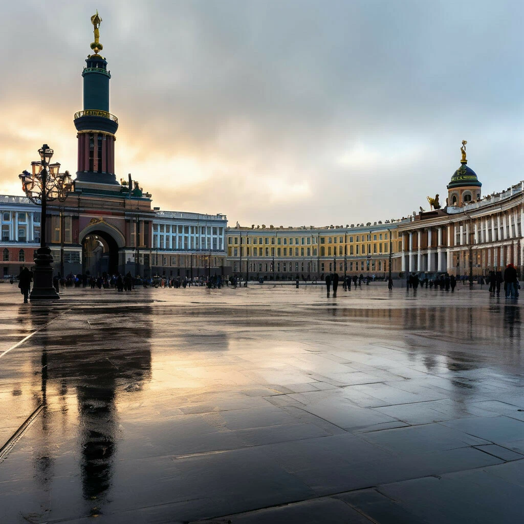 Дождь в Санкт-Петербурге