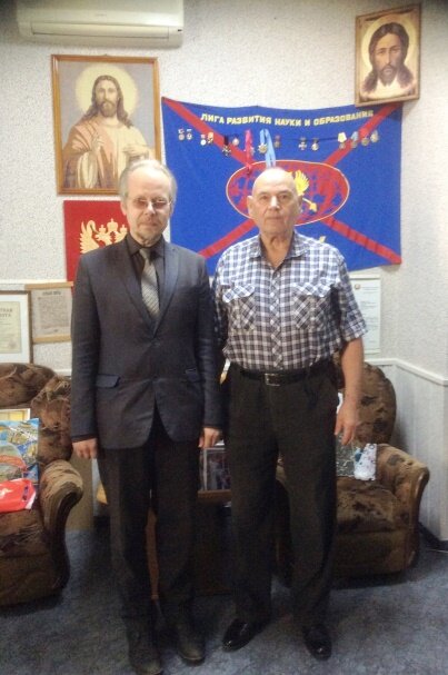 А. Н. Ежов и А. А. Федотов. Архангельск, 2021 г. 