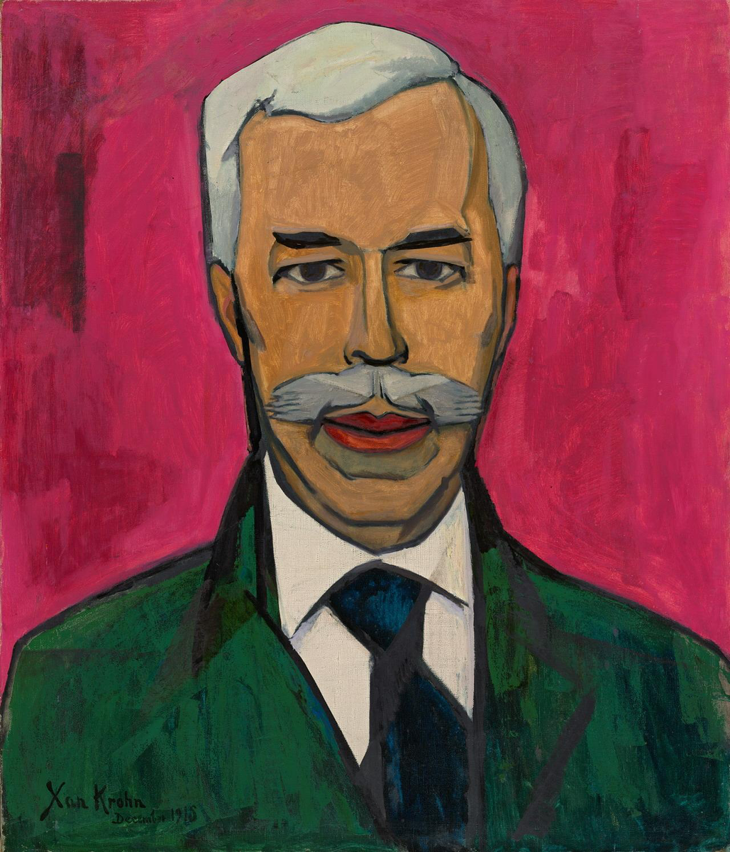 Христиан Корнелиус (Ксан) Крон Портрет С. И. Щукина (погрудное изображение),
1915 год. © Государственный Эрмитаж