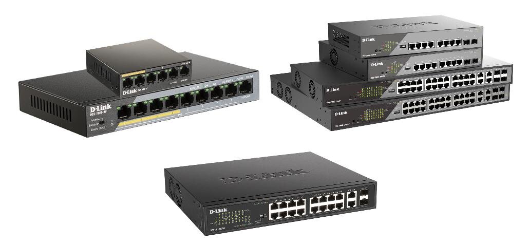 Коммутаторы D-Link c увеличенной дальностью PoE