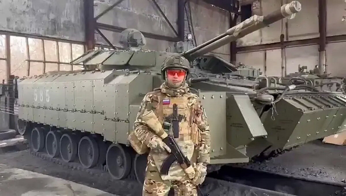 БМП-3 с ЭДЗ 4С24