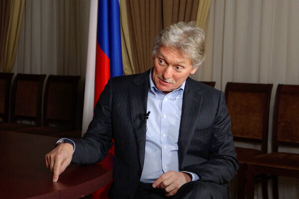 Дмитрий Песков во время интервью каналу МГИМО 360, 17 ноября 2023 года / MGIMO360 TV/YouTube 
