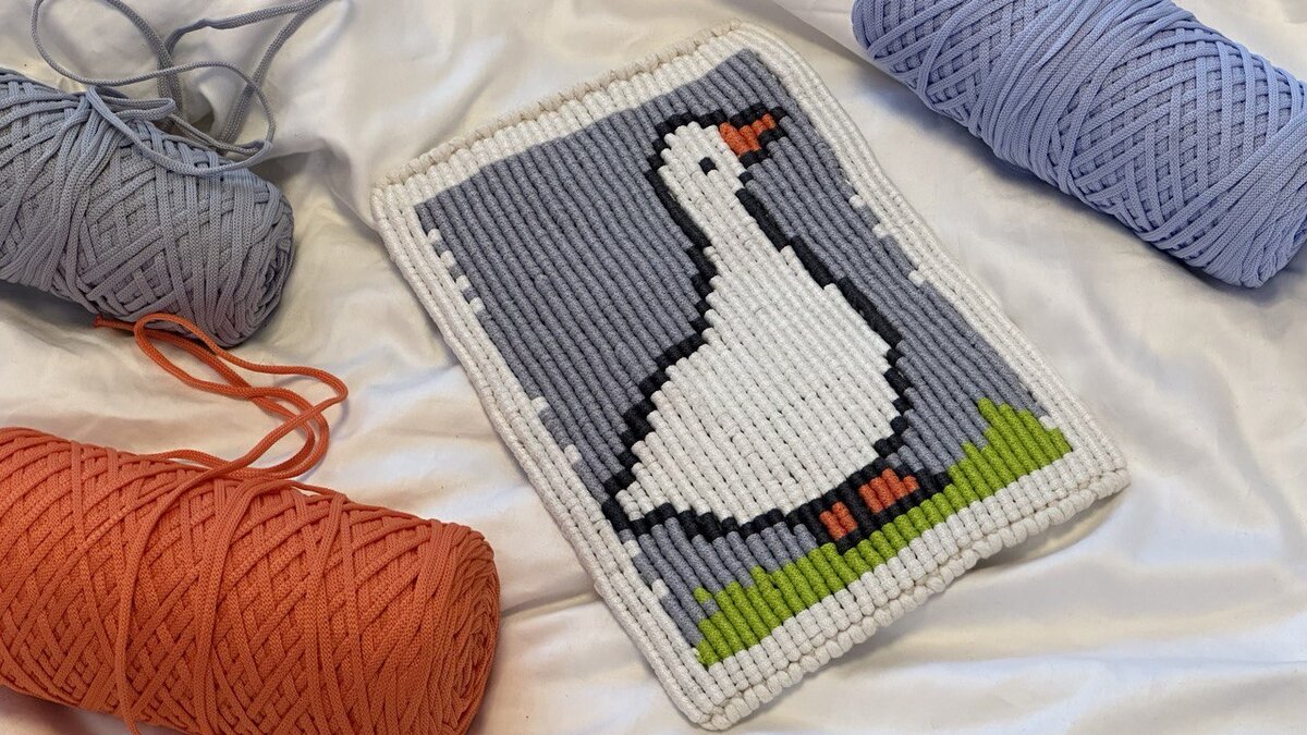 Гусь в технике кавандоли от меня, Курочкиной Екатерины