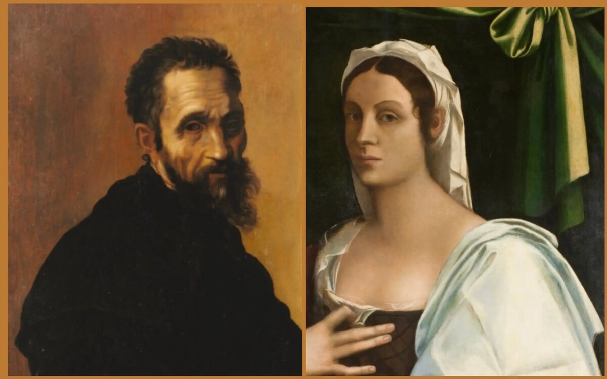 Микеланджело и Виттория Колонна