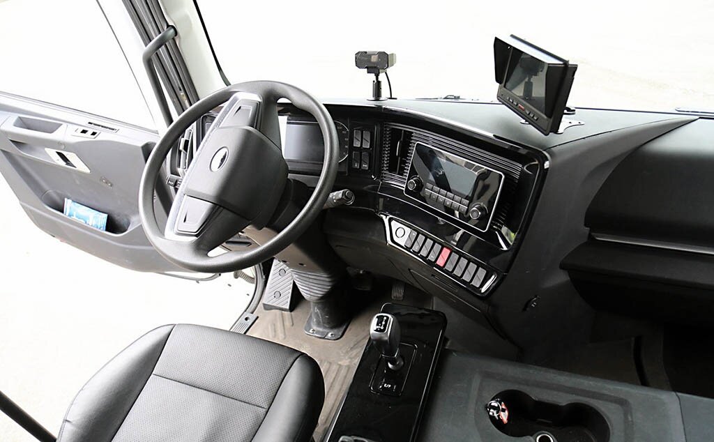 Салон самосвала  BYD Т25 (6х4) EV