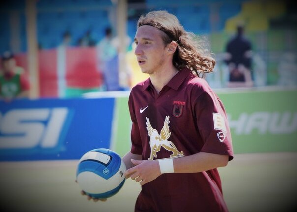 Ленар Гильмуллин во времена выступлений за основу Рубина