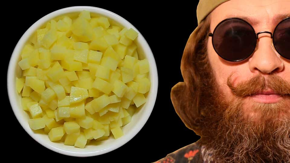 Как сварить кубиками картошку для салата. Идеальный метод. Быстро, просто, удобно!