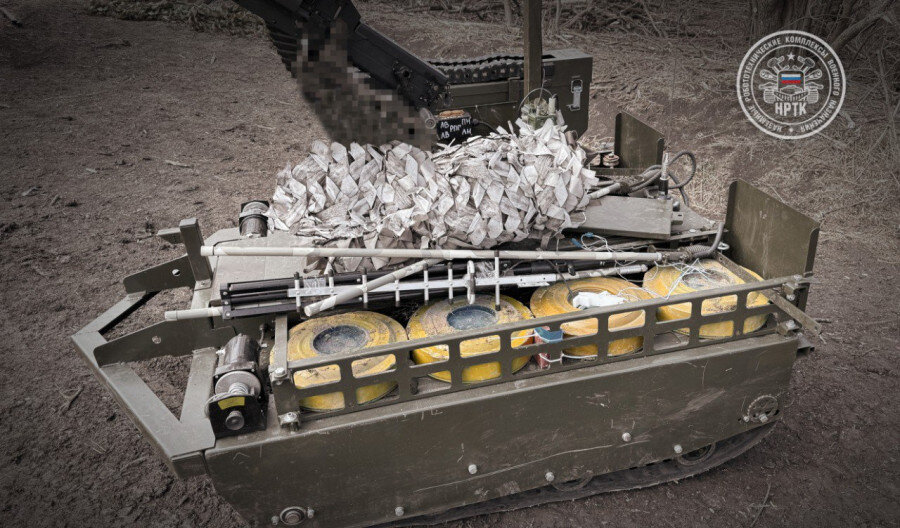 Наземный робототехнический комплекс "Курьер"