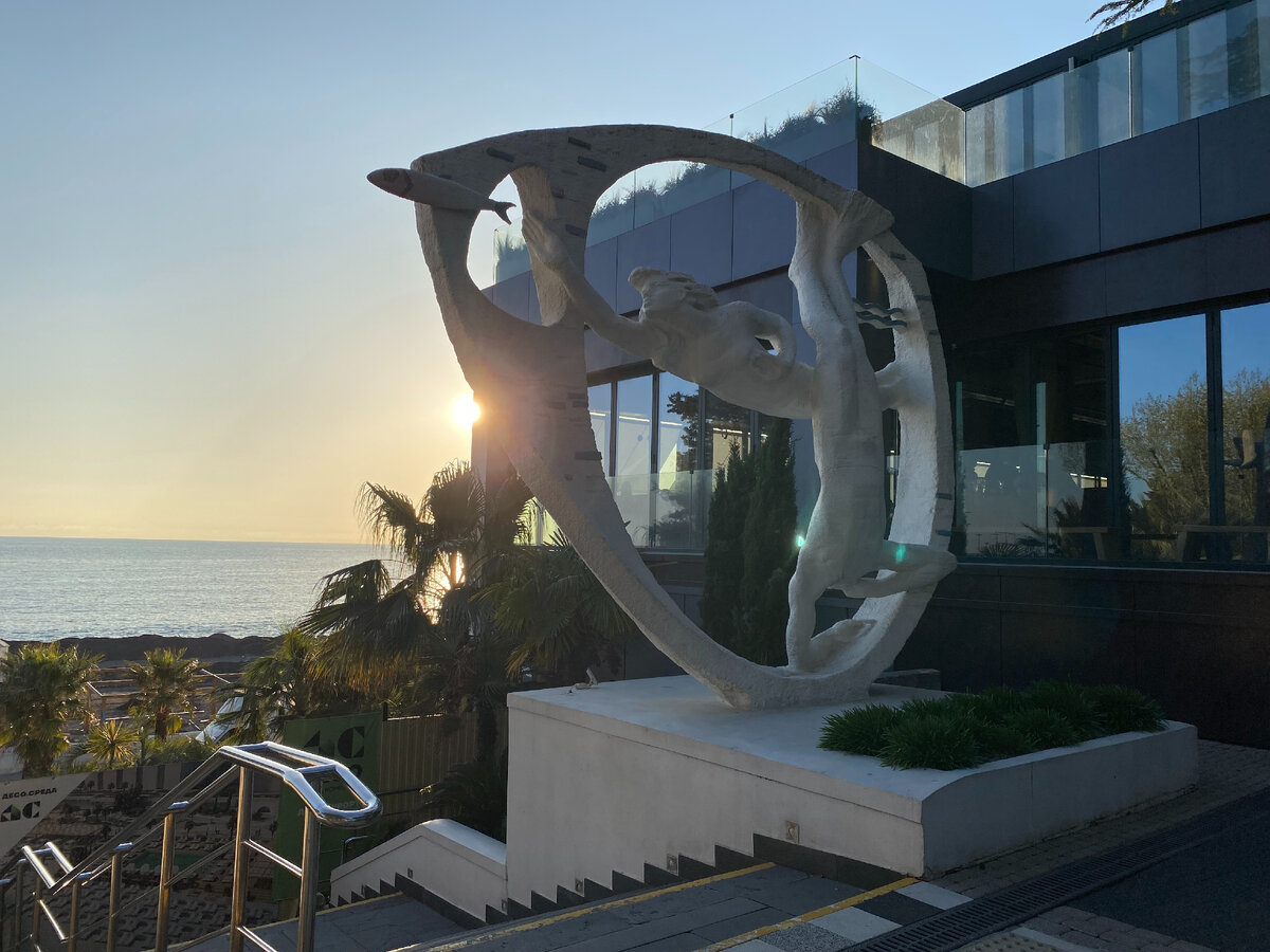 Сочи. Пляж "Кавказская Ривьера"... Фото автора