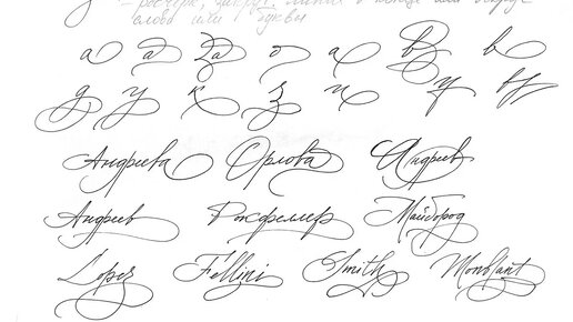 Учимся делать каллиграфические росчерки по открытому уроку Веры Соколовой. Ещё больше про каллиграфию тут https://klch.ru/y/e4e3b32