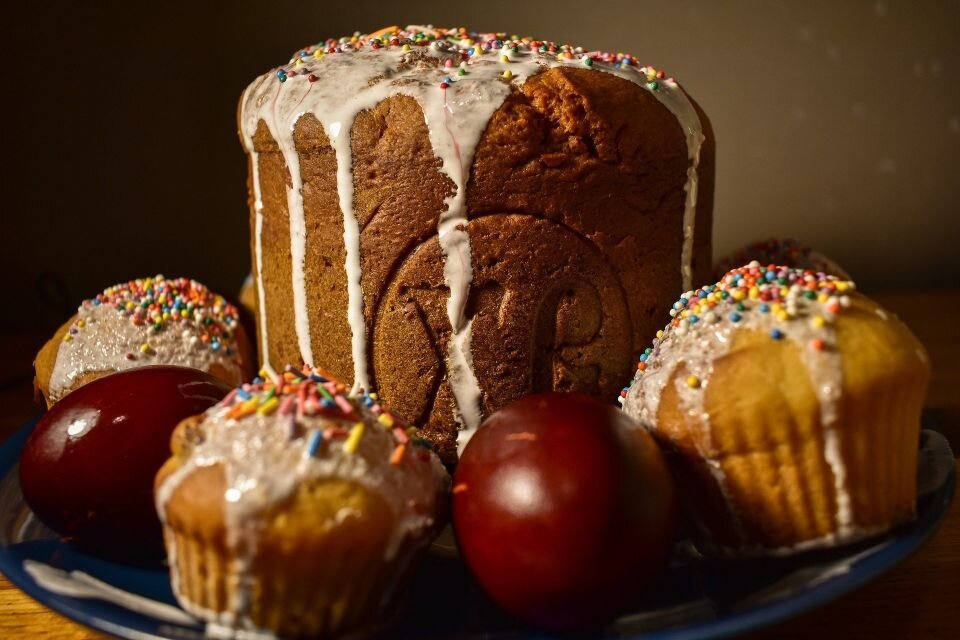    Пасхальный кулич. Источник: pixabay.com