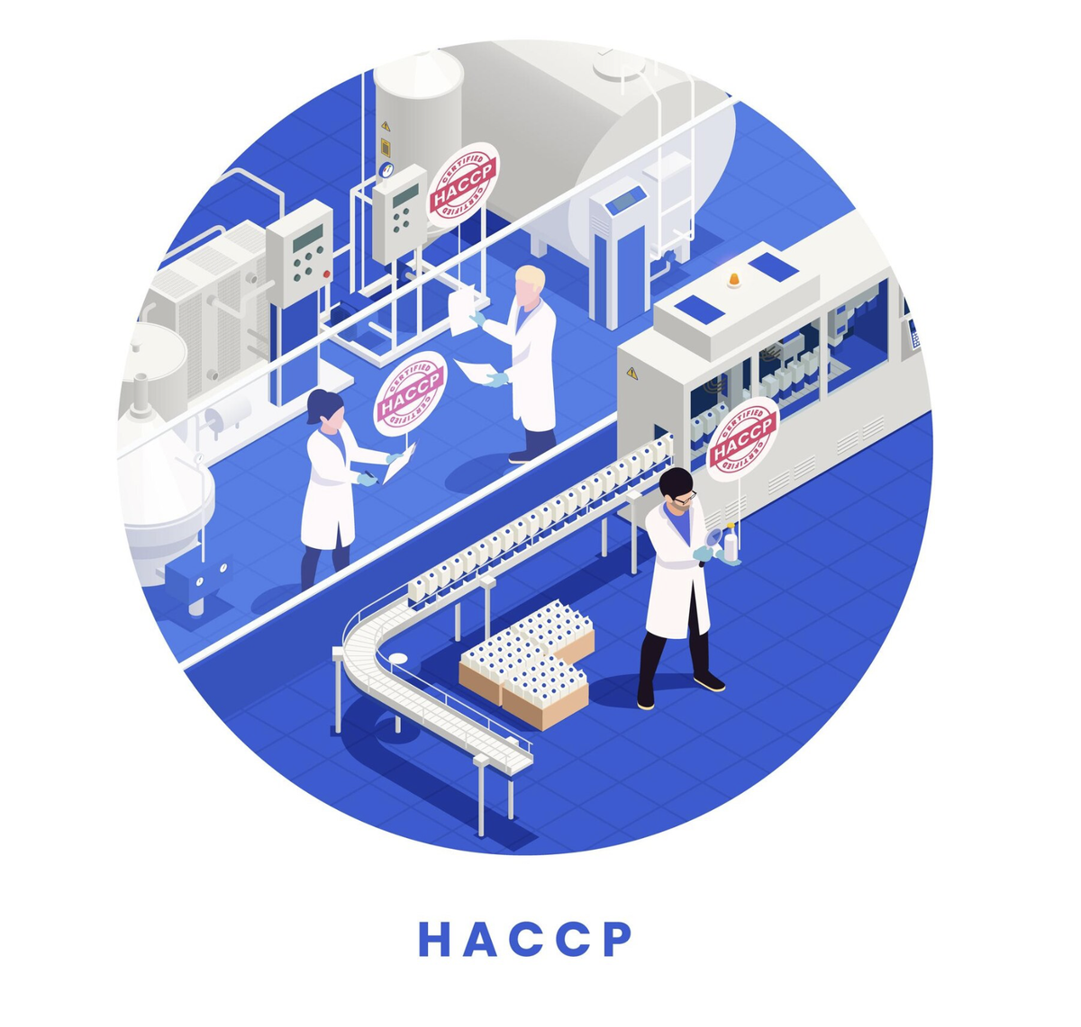 Система HACCP обязательна для производителей пищевой продукции
Источник фото https://www.freepik.com/author/macrovector