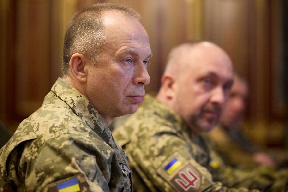    Главком ВСУ Александр Сырский © Pool /Ukrainian Presidentia/Global Look Press