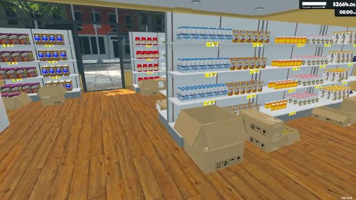 Supermarket simulator кладовщик