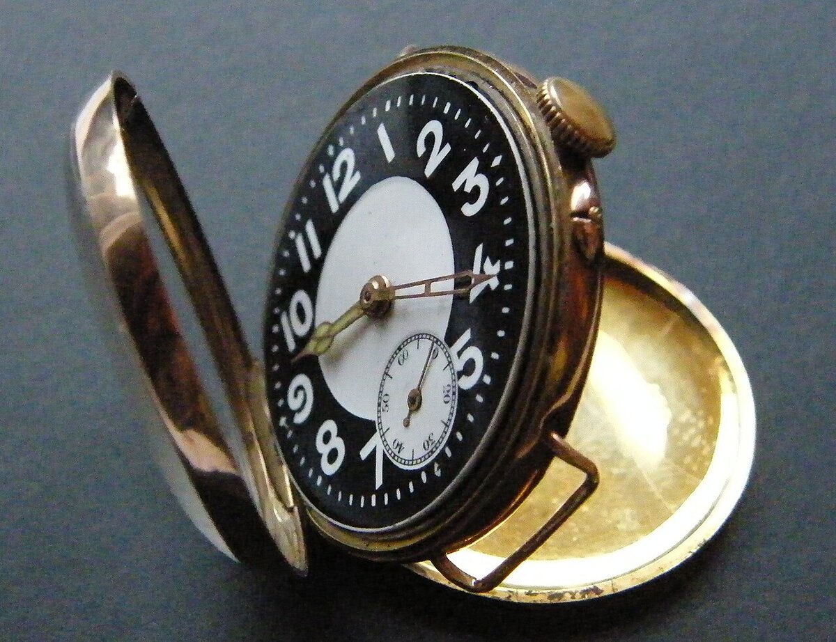 Окопные тренч-часы 1916 года