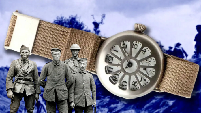 Наручные часы изобрели не военные, но они сделали их массовым явлением. До начала Первой мировой войны мужчины носили только карманные часы.