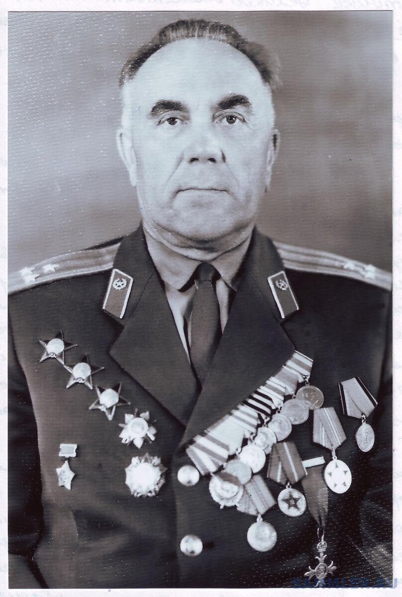 Полковник И.Ф. Милёхин. Фотография до 1970 года.