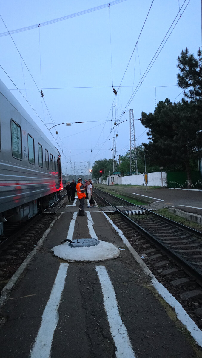 Еду домой в Петербург на поезде. Как я погуляла на станции Кавказская и  чуть не осталась там | Вот такая я путешественница. | Дзен