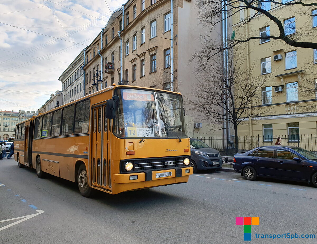 Автобусный ретро-маршрут Т2 начал ежедневную работу | transportSpb.com |  Дзен