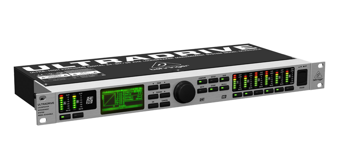 Внешний вид процессора Behringer DCX2496