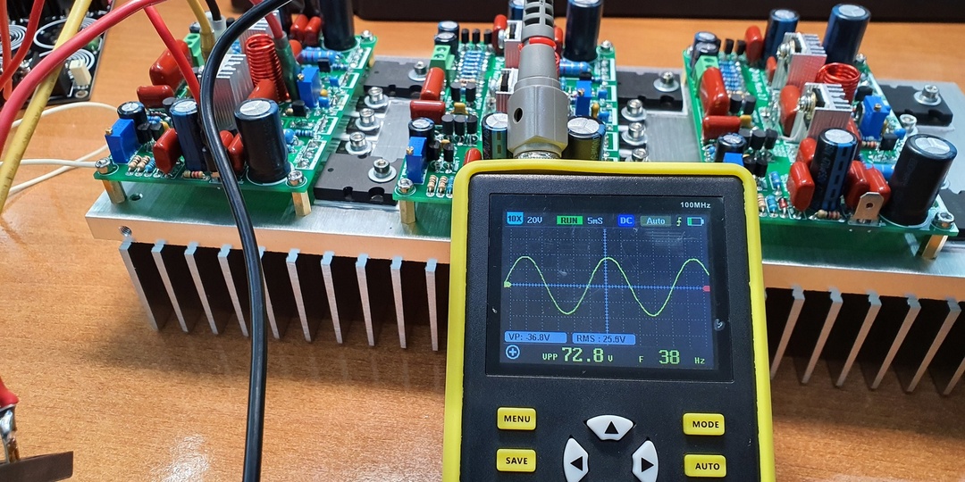 Шестиканальный усилитель мощности на базе ОМ2.7 в исполнении Александра Сизенкова