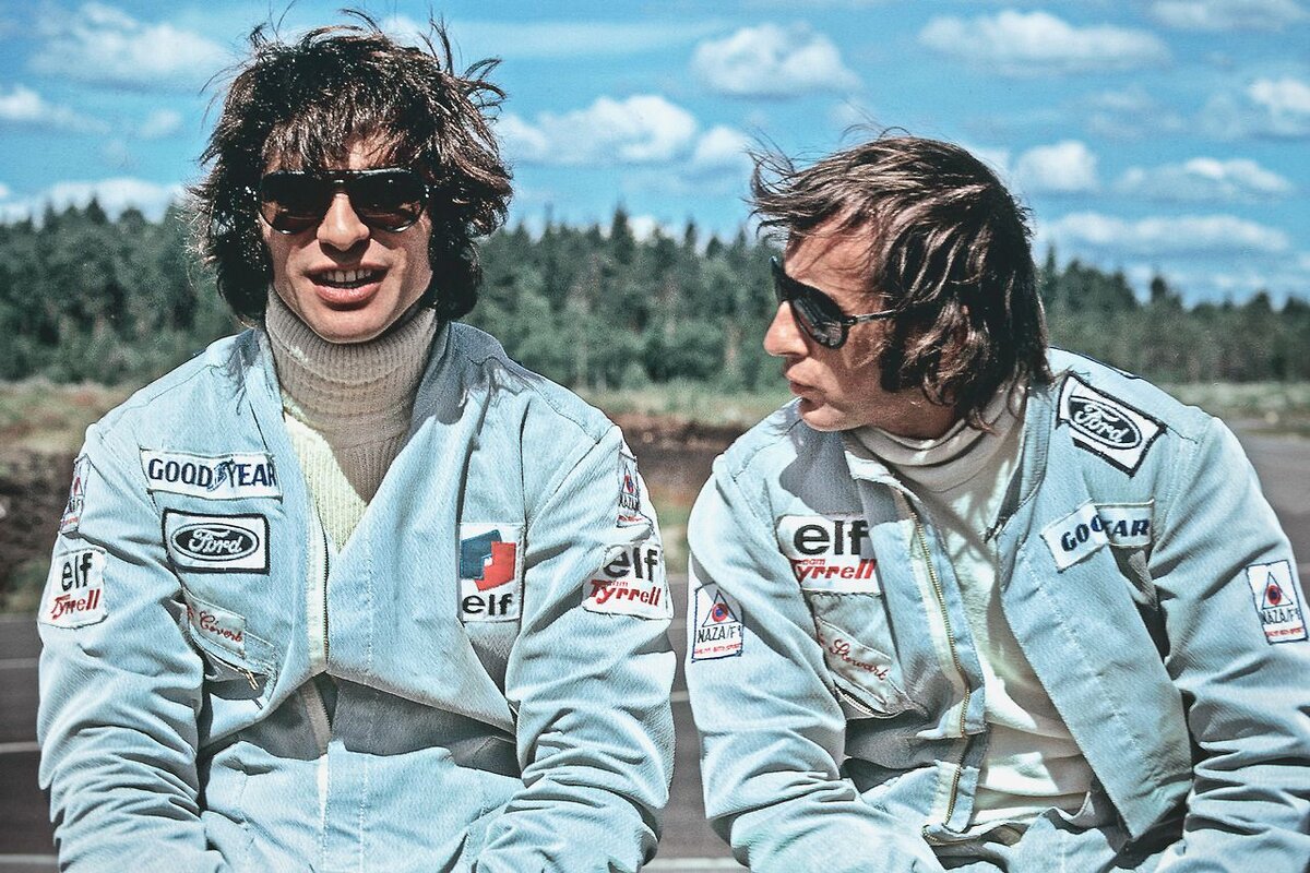 Франсуа Север (разбился в 1973-м) и Джеки Стюарт