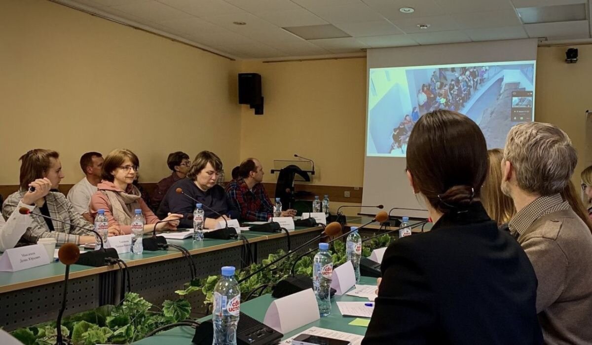     «Круглый стол» заповедного волонтёрства Источник: Агенство официальных новостей Автор фото: Алина Ценцевицкая