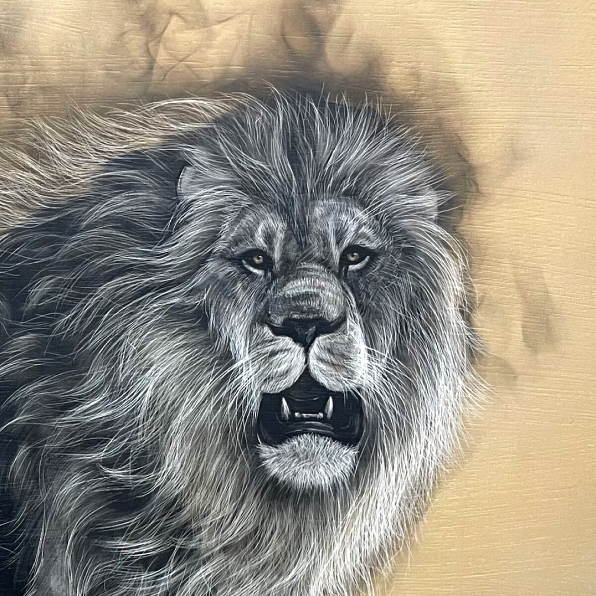 «Величие»
Серия «Тайна любви»
Техника: Живопись огнём
Автор: Иулиана Стародуб 
(Картина находится в частной коллекции)