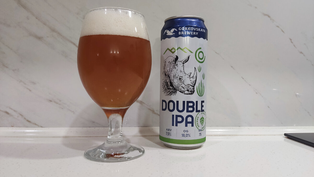 Обзор пива Double IPA от Горьковской пивоварни