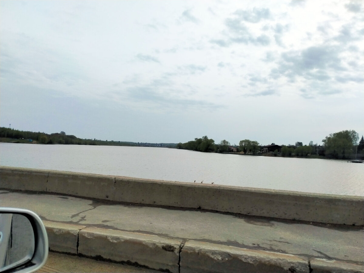 Плотина водохранилища Содышка во Владимире