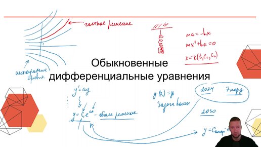 ОДУ. 1 Обыкновенные дифференциальные уравнения. Общие понятия