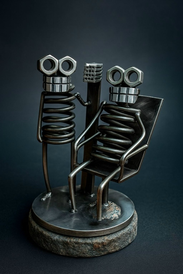 Пружина как туловище;  ♦ https://www.facebook.com/shwaf.shwaf.894909/posts/pfbid02s2dMf1GxVpT4XtXjqSasGMz7vS9VTimBReXCGTvZmS86Mstj2ipxfTtA1urS2EGkl