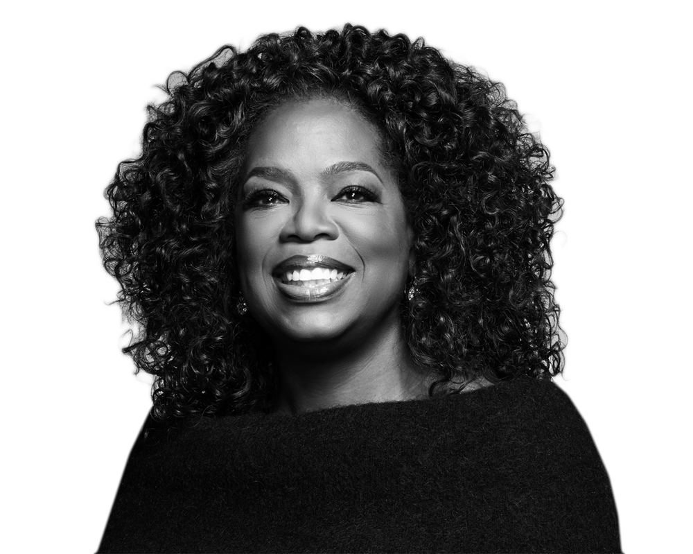 Опра Уинфри — американская телеведущая, актриса, продюсер, общественный деятель.

Родилась 29 января 1954 года в городе Косиаско, штат Миссисипи. Её отец — Вернон Уинфри — был шахтёром, мать — Вернита Ли — работала горничной.

В 17 лет Опра начала совмещать учёбу в университете с работой в местных средствах массовой информации. Она стала самым молодым репортёром и первой темнокожей женщиной на телевидении Нэшвилла.

В 1976 году к Уинфри пришла слава. Она стала помощником шестичасовых новостей WJZ-телевидения и ведущей утреннего ток-шоу «Говорит Балтимор».

В 1986 году вышло «Шоу Опры Уинфри», сделав её создательницу одной из самых влиятельных и богатых женщин в США.

За свою карьеру Опра Уинфри неоднократно становилась обладателем наград, среди которых:

почётный «Оскар» в категории «Награда имени Джина Хершолта»;

Президентская медаль Свободы.

В 2004 году телеведущая стала первым темнокожим человеком, вошедшим в число 50 самых щедрых американцев.