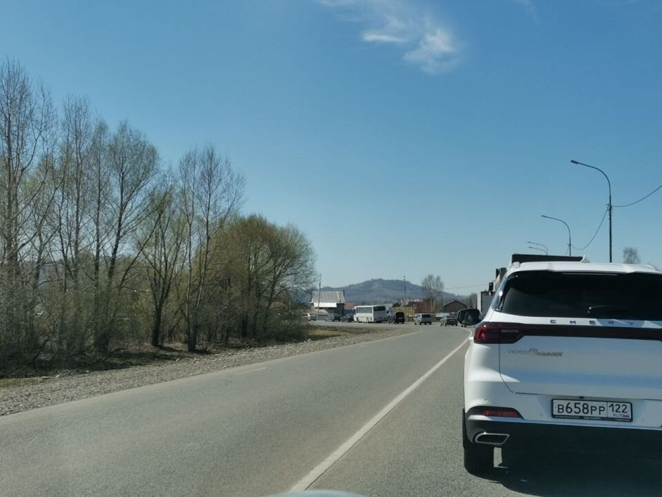    Пробки в районе с. Майма. Источник: Толк