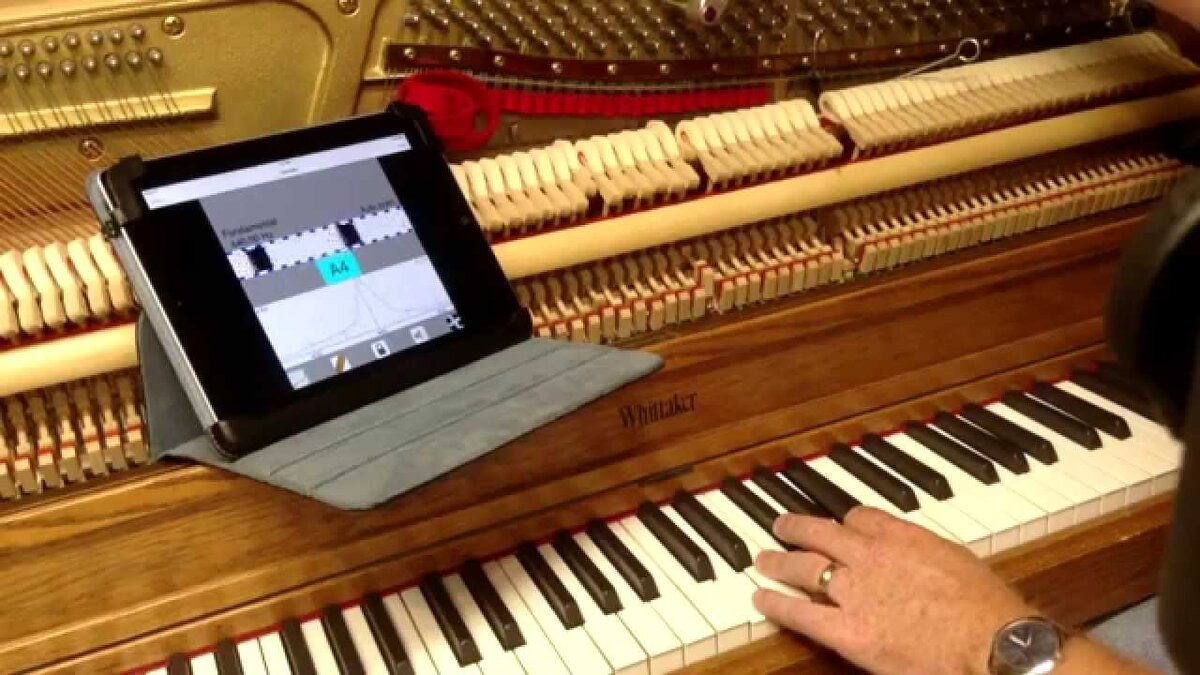 Тюнер для настройки фортепьяно